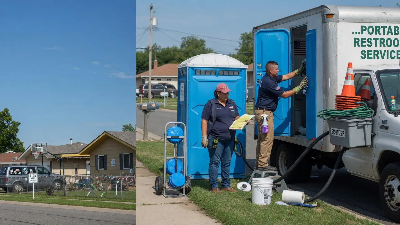 Porta Potty Rental in New Harmony, IN near me
